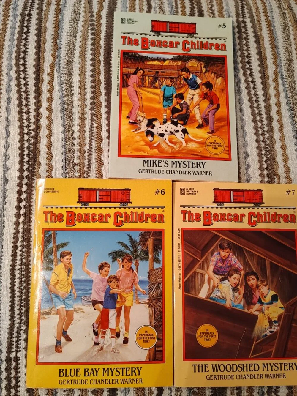 Lot 10 The Boxcar Children Chapter Books 2 3 4 5 6 7 10 11 13 14 Warner